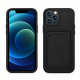 Soft Card Case for iPhone 12 Midnight Black