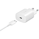 Travel Adapter Fast Charger USB-C 25W + USB-C to USB-C Cable EP-T2510XWEGEU White Blister