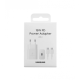 Travel Adapter USB-C 15W + USB-C to USB-C Cable EP-T1510XWEGEU White Blister