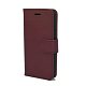 PU Wallet Deluxe for Galaxy A3 2017 Red Wine