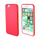 Silicon Flat Case for iPhone 6/6S Red