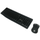Wireless Waterproof Keyboard & Mouse 2,4Ghz Black