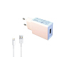 iNcentive Travel Adapter 2.1A + USB-A to Lightning Cable Apple MFI certified (VT295)