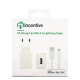 iNcentive Travel Adapter 2.1A + USB-A to Lightning Cable MFI (VT295)