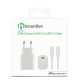 iNcentive Travel Adapter 20W PD USB-C + USB-C to USB-C Cable (VT396)