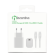 iNcentive Travel Adapter 20W PD USB-C + USB-C to USB-C Cable (VT396)