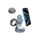 iNcentive 3-in1 Foldable Magnetic Wireless Multi Charger 15W Aluminium (VT800)
