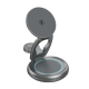 iNcentive 3-in1 Foldable Magnetic Wireless Multi Charger 15W Aluminium (VT800)