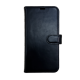 Platina Real Leather 2-in-1 Wallet for Galaxy A55 Black