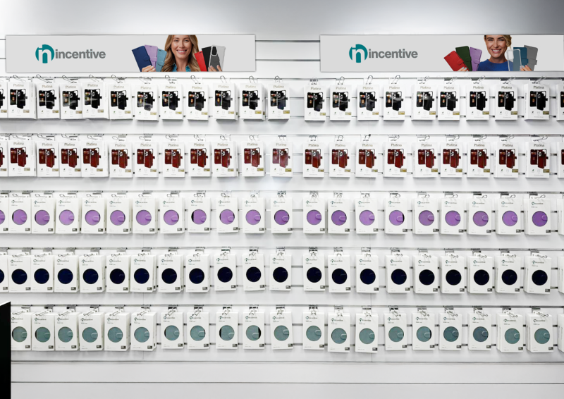 incentive wand met panelen